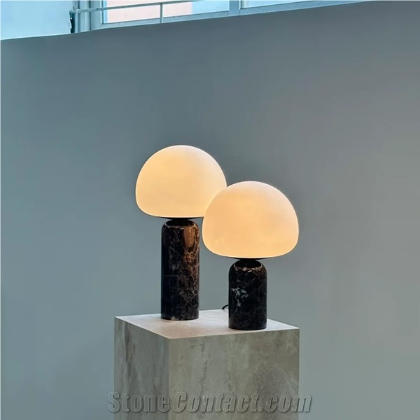 HRST Marble Table Lamp Home Decor Products