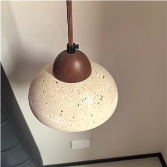 Hrst Stone Travertine Pendant Light Home Decor Products