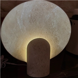Hrst Travertine Stone Table Lamp Home Decor Products
