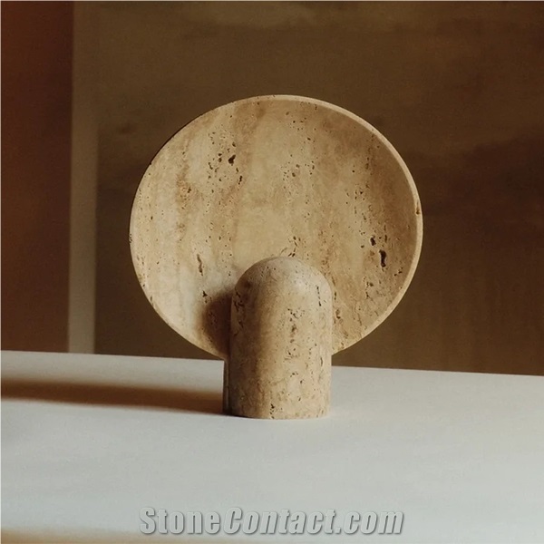Hrst Travertine Stone Table Lamp Home Decor Products