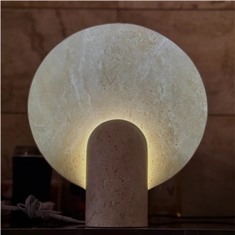 Hrst Travertine Stone Table Lamp Home Decor Products