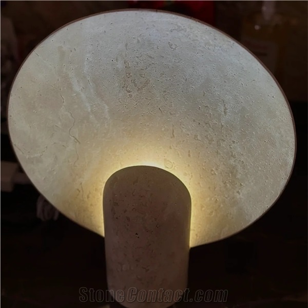 Hrst Travertine Stone Table Lamp Home Decor Products
