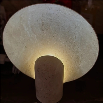 Hrst Travertine Stone Table Lamp Home Decor Products