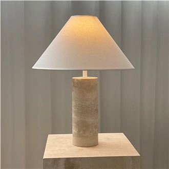 Hrst Travertine Table Lamp Home Decor Products