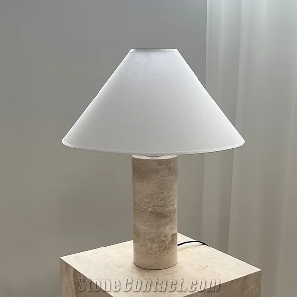 Hrst Travertine Table Lamp Home Decor Products