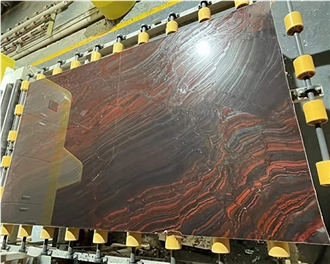 Iron Red Granite Slabs