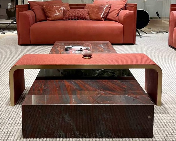 Iron Red Granite Slabs