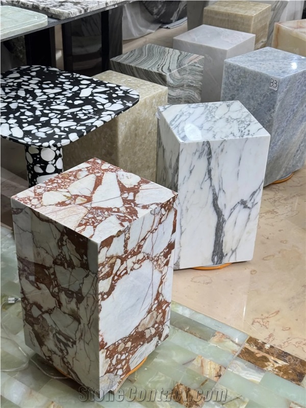 Marble Rectangle Floor Lamp Home Decor Products