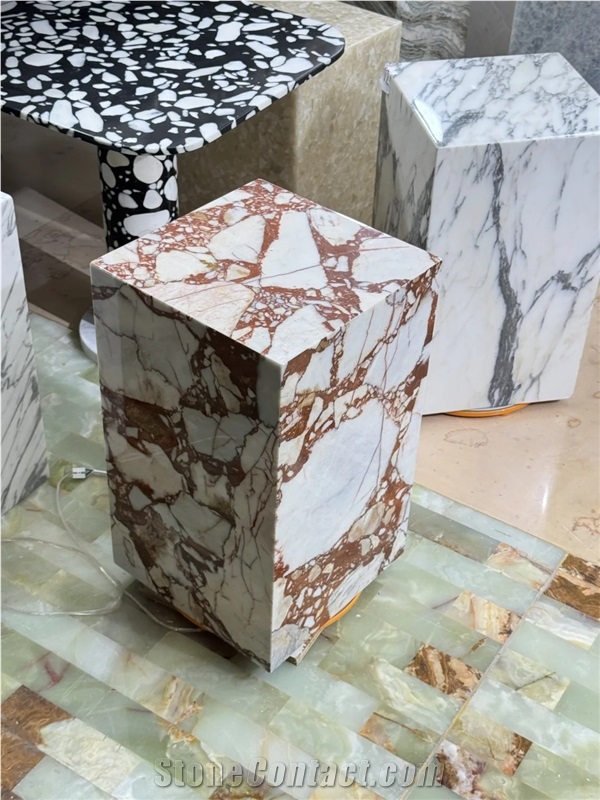 Marble Rectangle Floor Lamp Home Decor Products