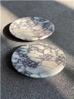 Marble Stone Footed Tray Home Decor Products