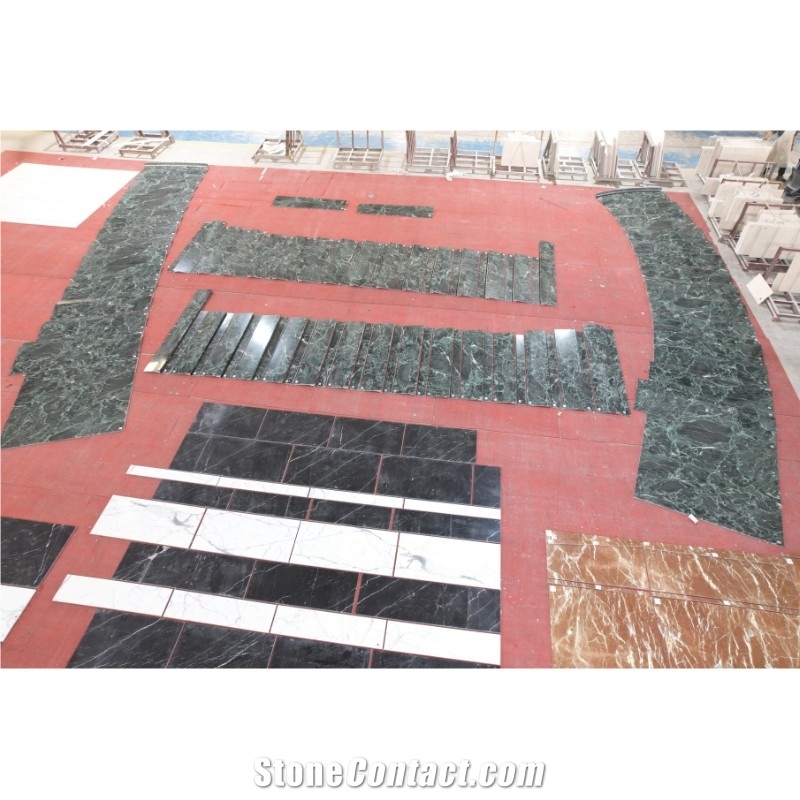 Natural Verde Alpi Marble Tiles
