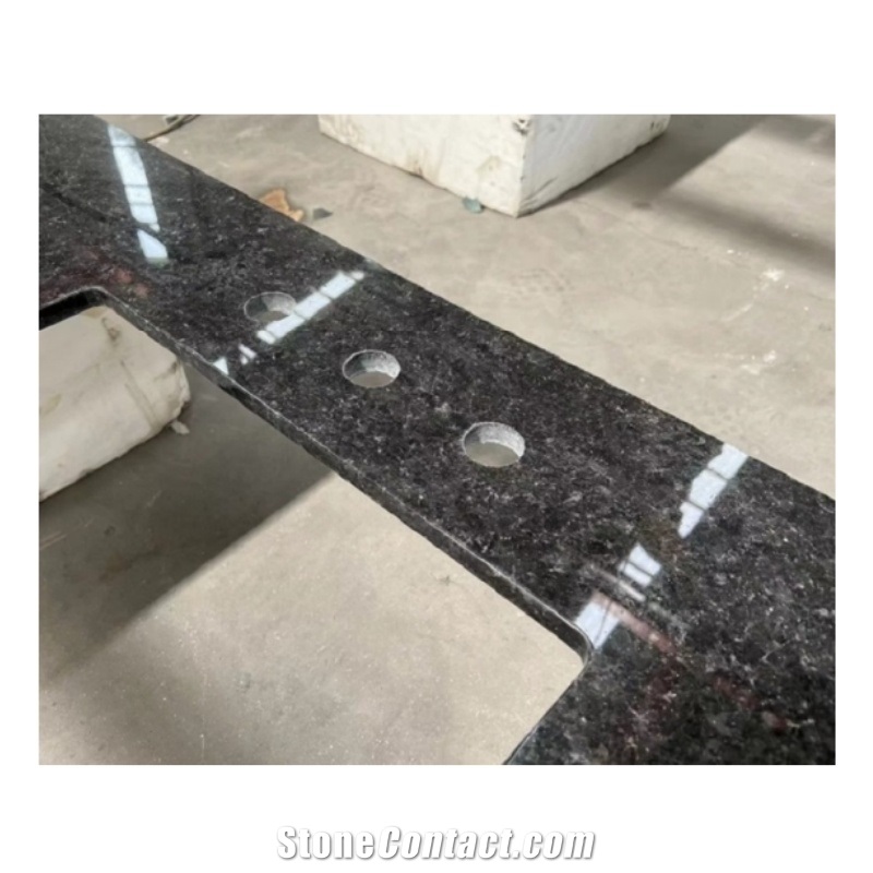 Precut Polished Steel Grey Granite Kitchen Countertop