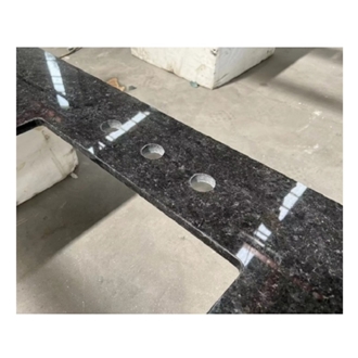 Precut Polished Steel Grey Granite Kitchen Countertop
