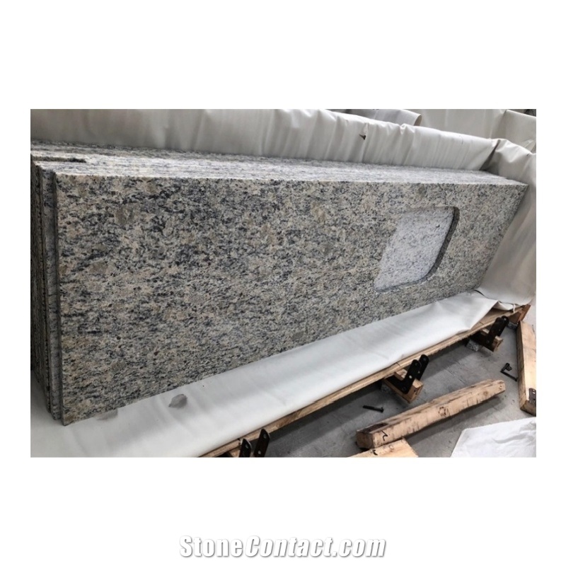 Precut Santa Cecilia Light Granite Kitchen Countertop