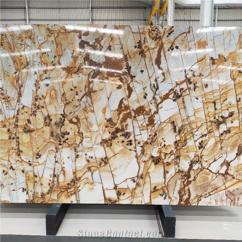 Roman Impression Quartzite Slab For Wall Tiles