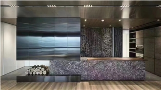 Silver Asterix Granite Slabs