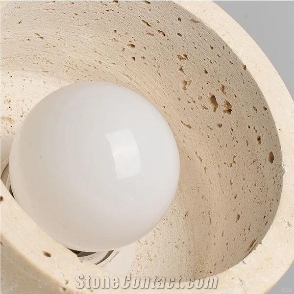 Travertine Pendant Chandelier Light Home Decor Products