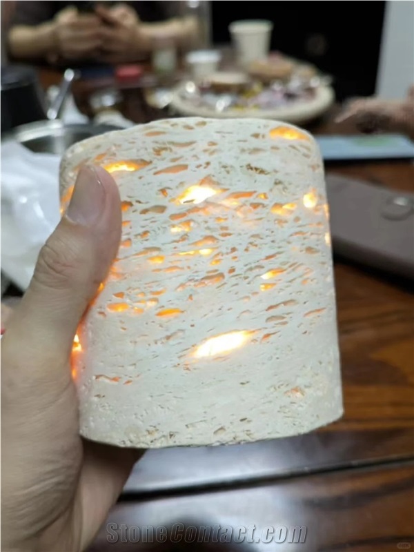 Travertine Table Lamp Home Decor Products