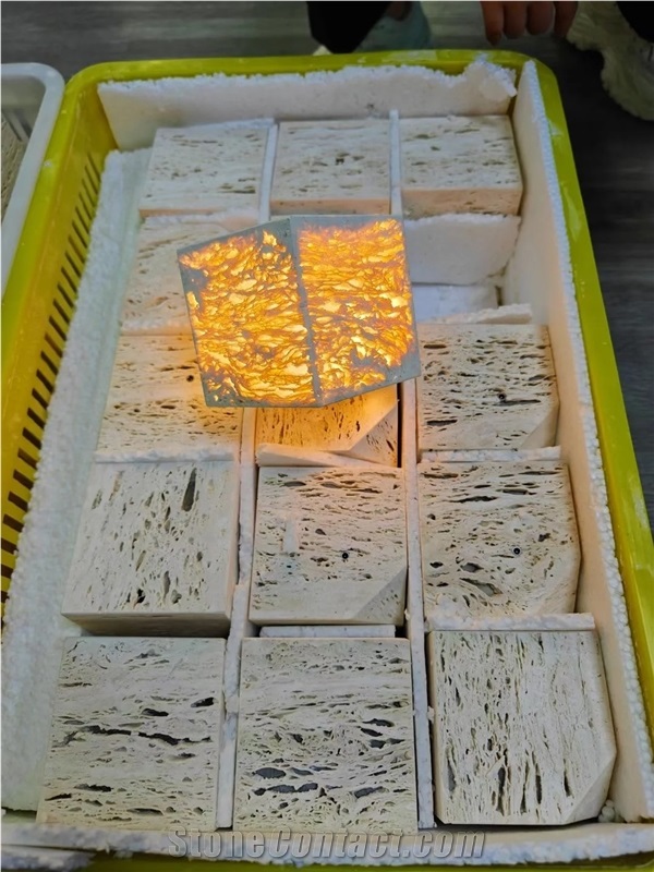 Travertine Table Lamp Home Decor Products