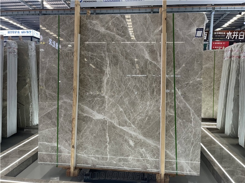 Turkish Grey Marble Slab Floor Tile