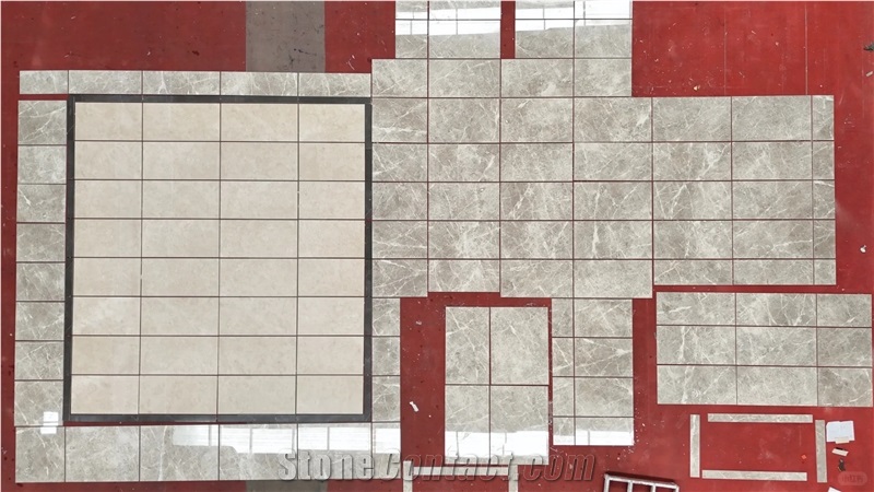 Turkish Grey Marble Slab Floor Tile