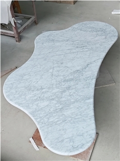 White Carrara Marble Furniture Stone Tables On Sale