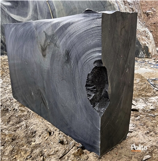 Nero Pantera Quartzite, Black Panther Quartzite Blocks