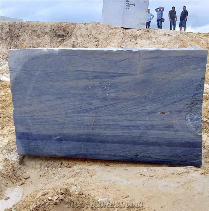 Royal Blue Macaubas Quartzite Blocks