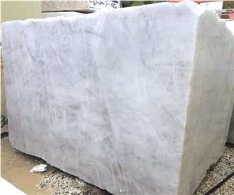 White Crystal Quartzite Blocks