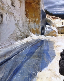 Royal Blue Macaubas Quartzite Quarry