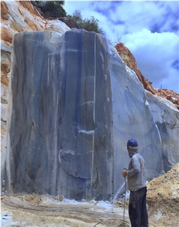 Royal Blue Macaubas Quartzite Quarry