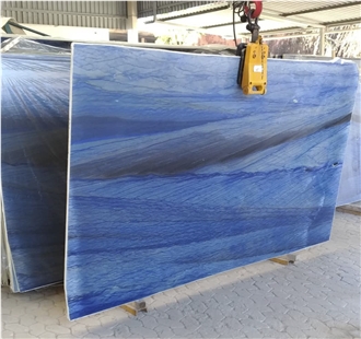 Royal Blue Macaubas Quartzite Quarry