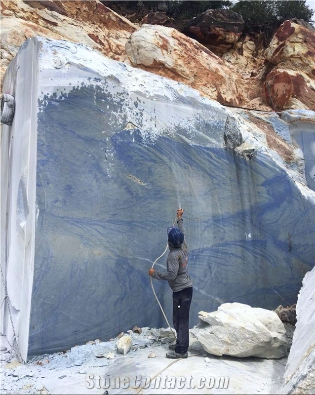 Royal Blue Macaubas Quartzite Quarry