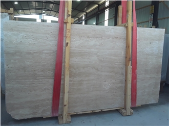 Ivory Travertine Slabs