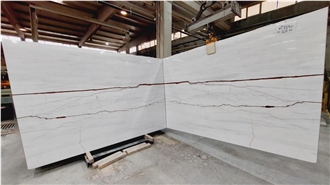 Sahara Blanc Marble Slabs