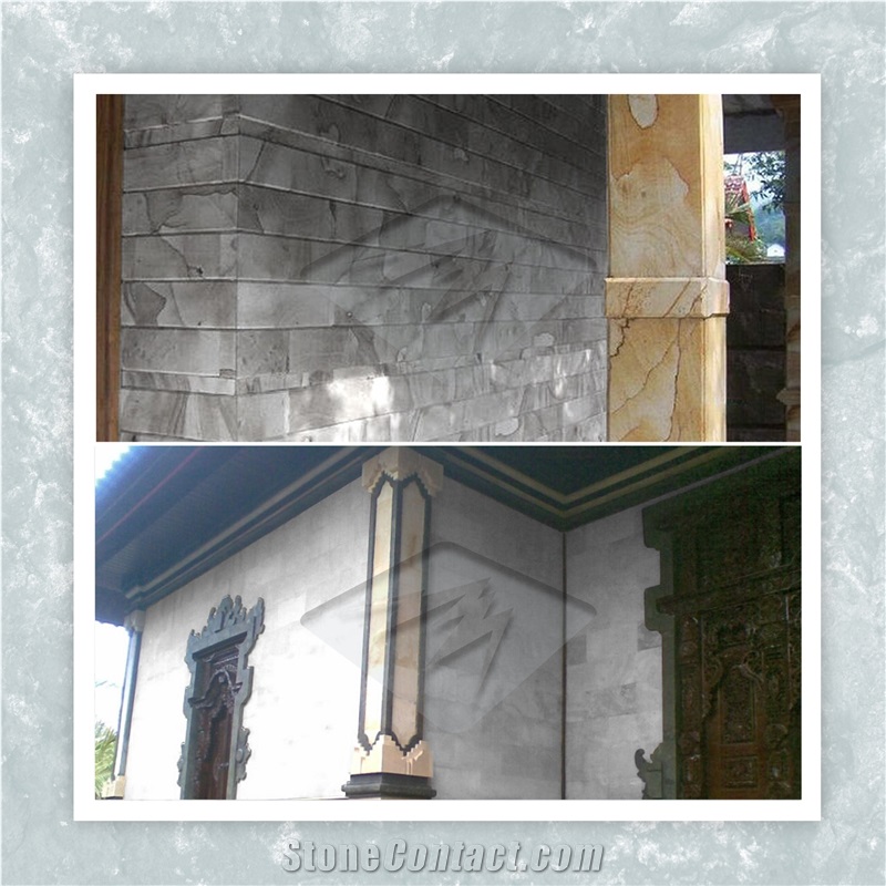 Palm Strip Sandstone RTM Tiles & Slabs, Floor Tiles, Walling