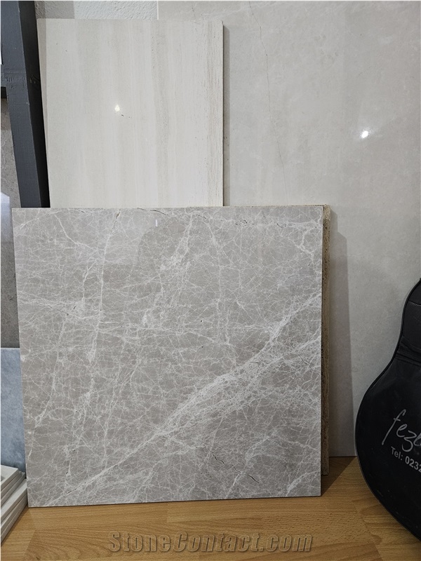 Spider Grey Marble Rough Block