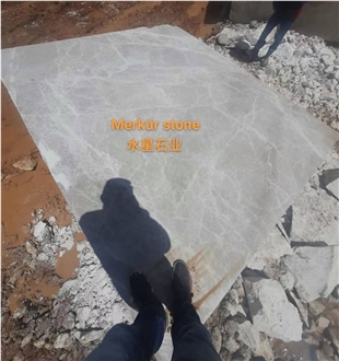 Spider Grey Marble Rough Block