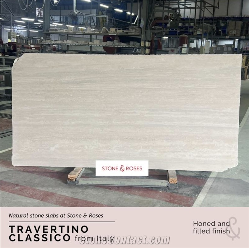 Travertino Classico Slabs
