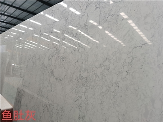 Grigio Plutone Artificial Marble Slab Composite Stone Slabs