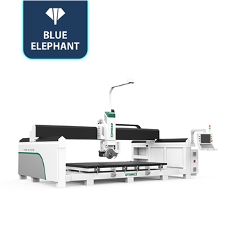 Affordable 4 Axis CNC Granite Bridge Saw Machine For Sale With Camera