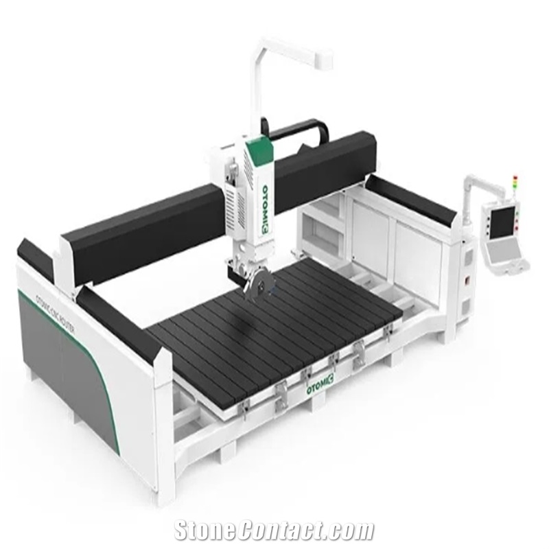 Affordable 4 Axis CNC Granite Bridge Saw Machine For Sale With Camera