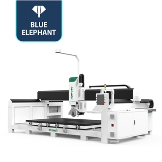 Infrared 4 Axis CNC Marble And Granite Bridge Saw Machine