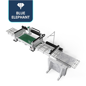 Latest 5 Axis CNC Marble Stone Bridge Saw Machine Assembly Line