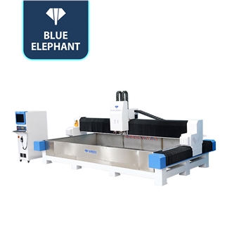 Two-Process Countertop CNC Stone Machining Center For Granite Cutting