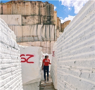 Himalaya White Granite Blocks