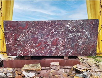 Rosso Fiorentino Quartzite Blocks