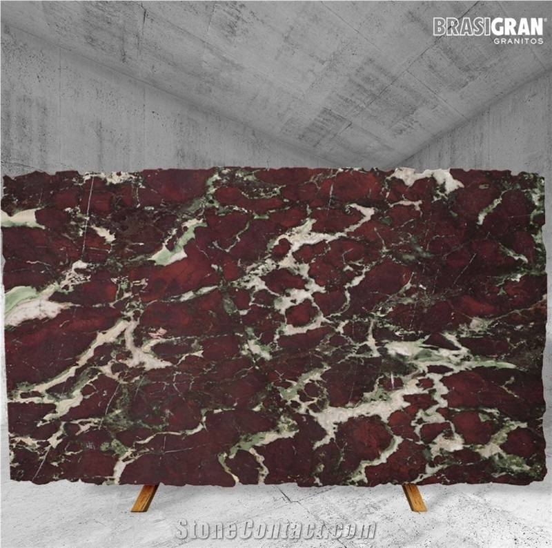 Rosso Fiorentino Quartzite Slabs