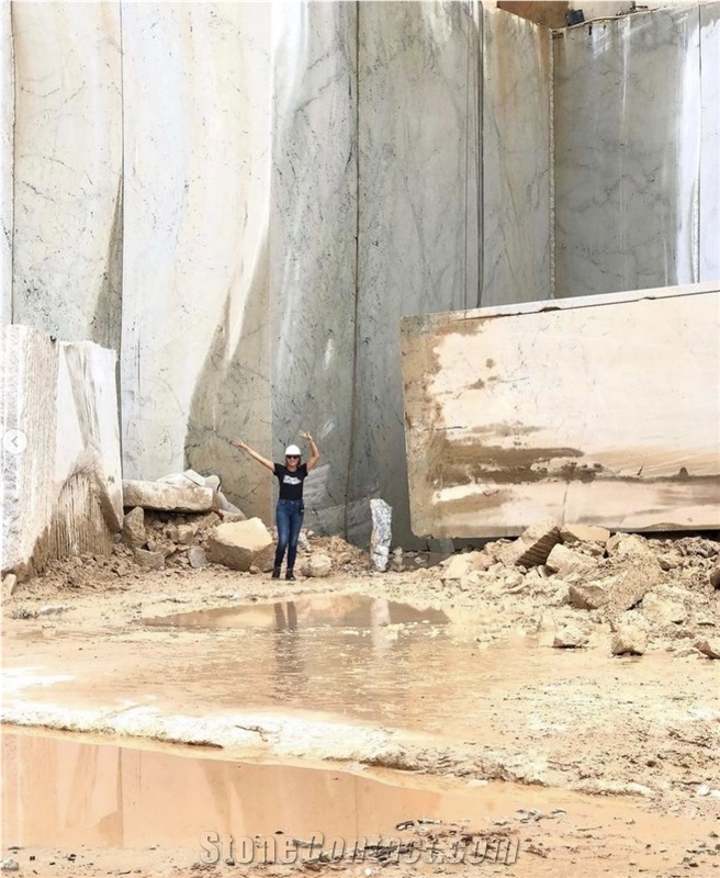 White Fantasy Granite Blocks