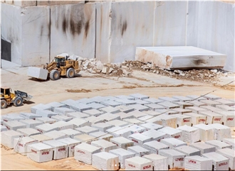 White Rose Granite Blocks